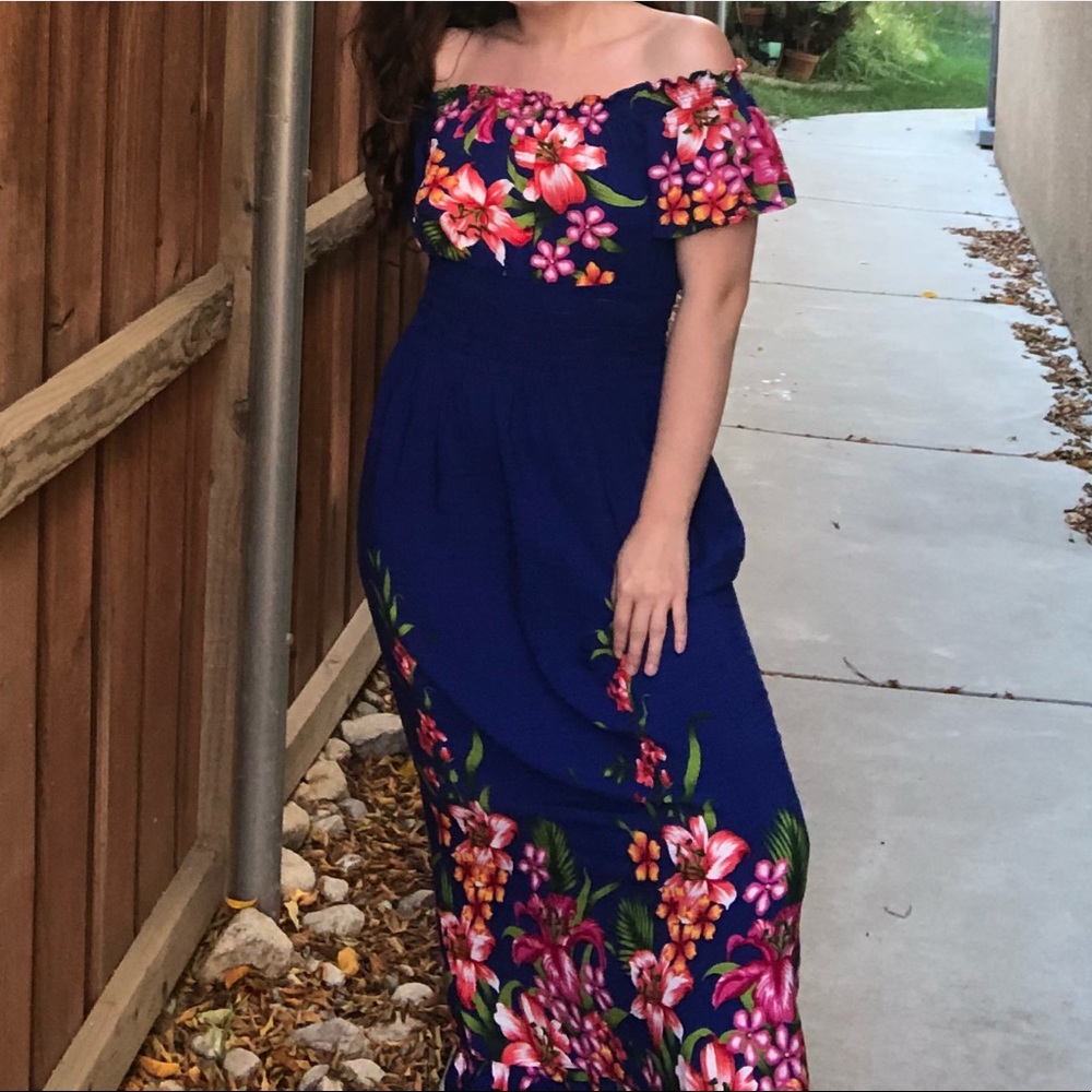 Off the shoulder dress